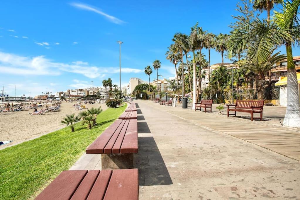 Appart Vista Mare Giada Vicino Alla Spiaggia Лос Кристианос Екстериор снимка
